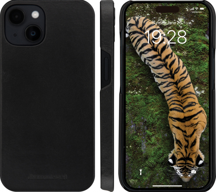 dbramante1928 Lynge, Plånboksfodral och Skyddsfodral, iPhone 15 Plus, Svart