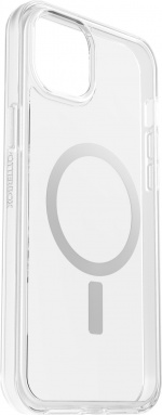 Otterbox Symmetry Clear for MagSafe -skyddsfodral, iPhone 15 Plus / 14 Plus, genomskinligt