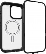 Otterbox Defender XT-skyddsfodral, iPhone 15 Pro Max, svart / transparent.