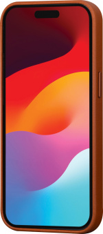 Dbramante1928 Roskilde MagSafe skyddsfodral, iPhone 15, brun