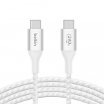 Belkin BOOST CHARGE 240W USB-C to USB-C Cable, 1m, White