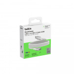 Belkin BOOST CHARGE 240W USB-C to USB-C Cable, 1m, White