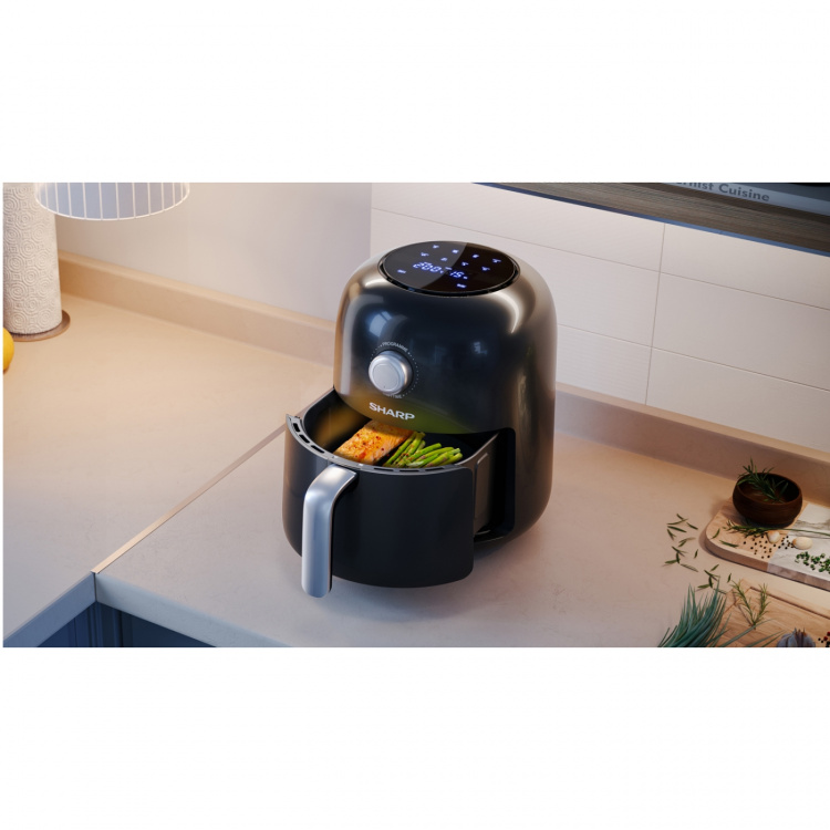 Sharp Luftfritös Airfryer 4L 1300Watt AF-GS404AE-B