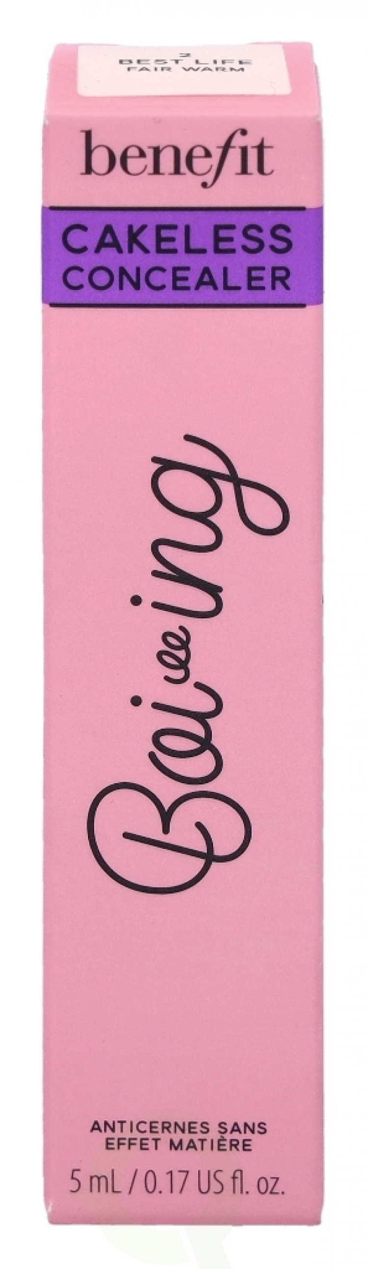 Benefit Boi-ing Cakeless Concealer 5 ml #02 Fair Warm, 24 hour Waterproof