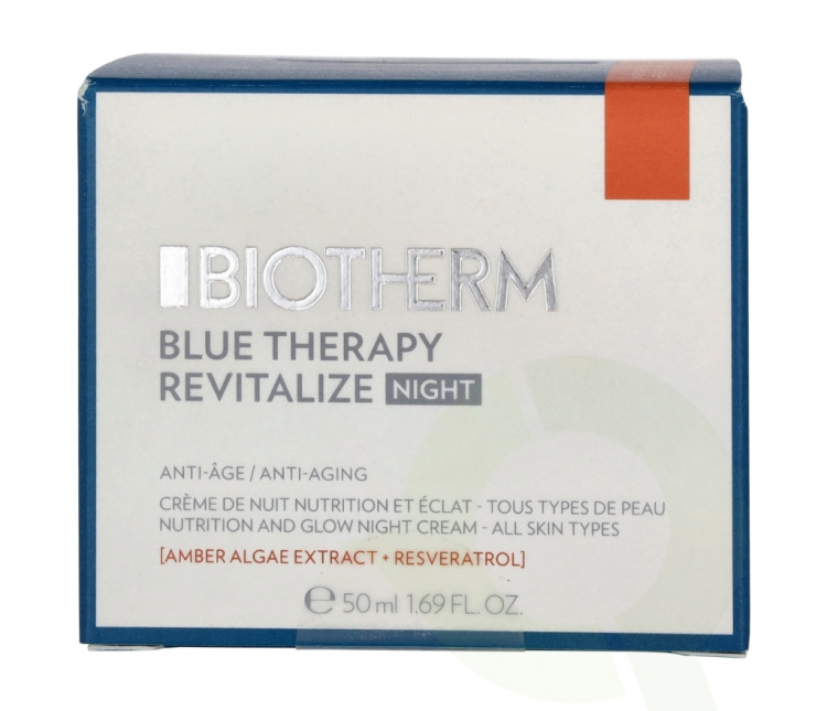 Biotherm Blue Therapy Amber Algae Night Cream 50 ml All Skin Types