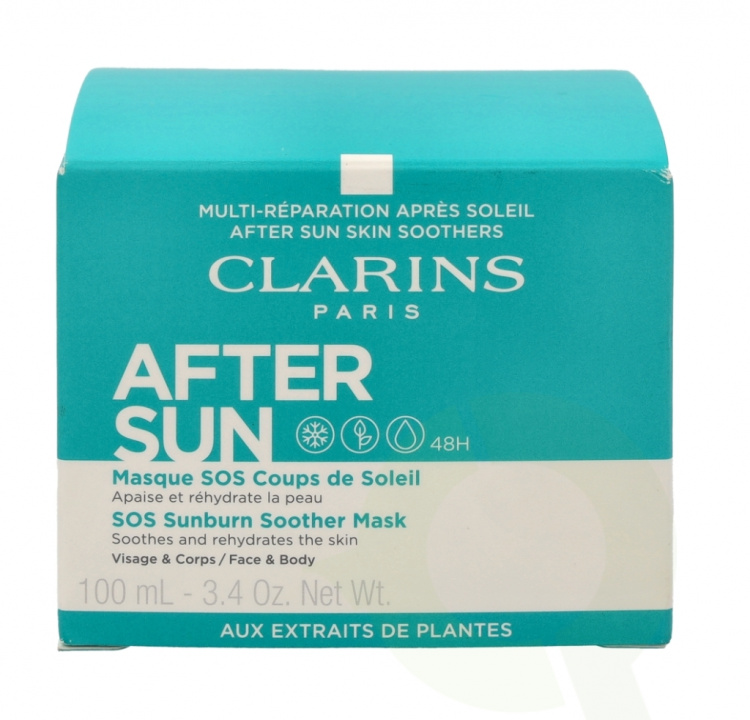 Clarins After Sun SOS Sunburn Soother Mask 100 ml Face And Body