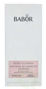 Babor Hy-Oil Cleansing Phyto Booster Calming Set 300 ml Cleansing Oil 200ml/Booster Calming 100ml - For Sensitive Skin