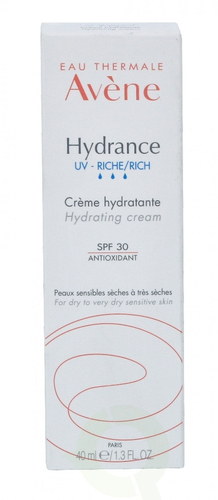 Avene Hydrance Optimale Rich Hydrating Perf SPF30 40 ml
