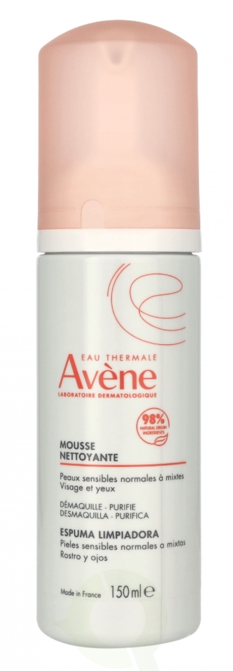 Avene Mattifying Cleansing Foam 150 ml Normal To Combination Skin