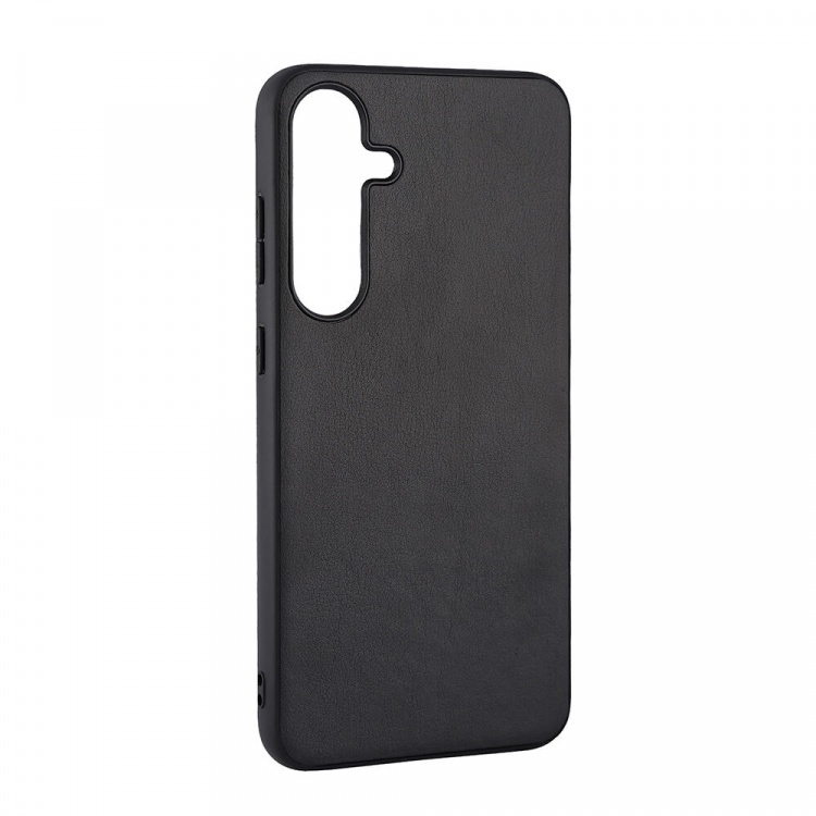 Buffalo Mobiltelefon cover PU Sort - Samsung S24+ 5G