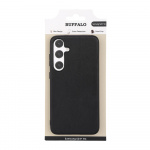 Buffalo Mobiltelefon cover PU Sort - Samsung S24+ 5G