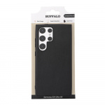 Buffalo Mobiltelefon cover PU Sort - Samsung S24 Ultra 5G