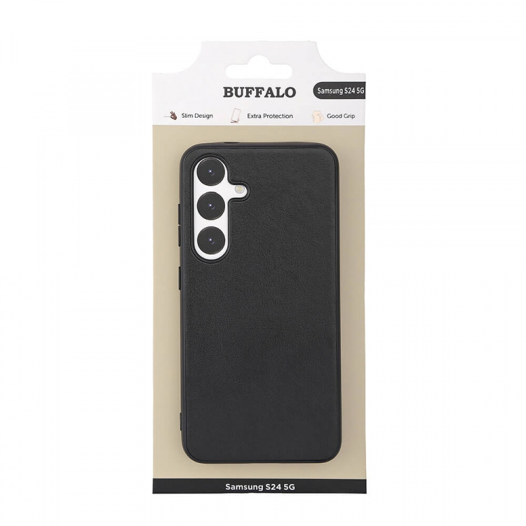 Buffalo Cover PU Samsung S24 5G Sort