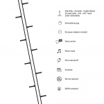 Hombli Smart Lyskæde LED 20 m IP44