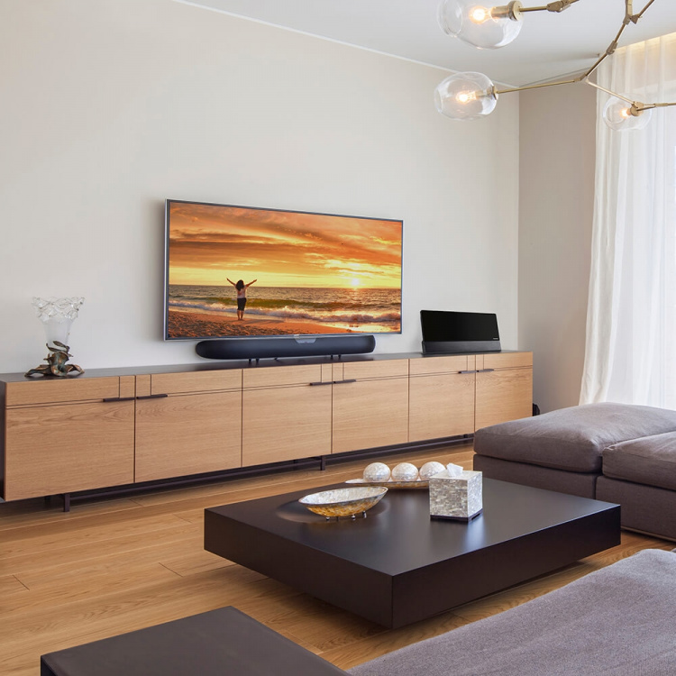 Hama Indendørs Antenne Pro 55 DAB+/DAB/DVB-T2/FM Flad Sort