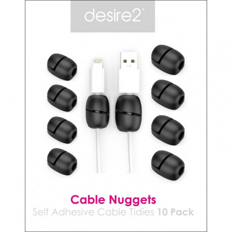 Desire2 Kabelklemme Nuggets Tidy x10 Sort