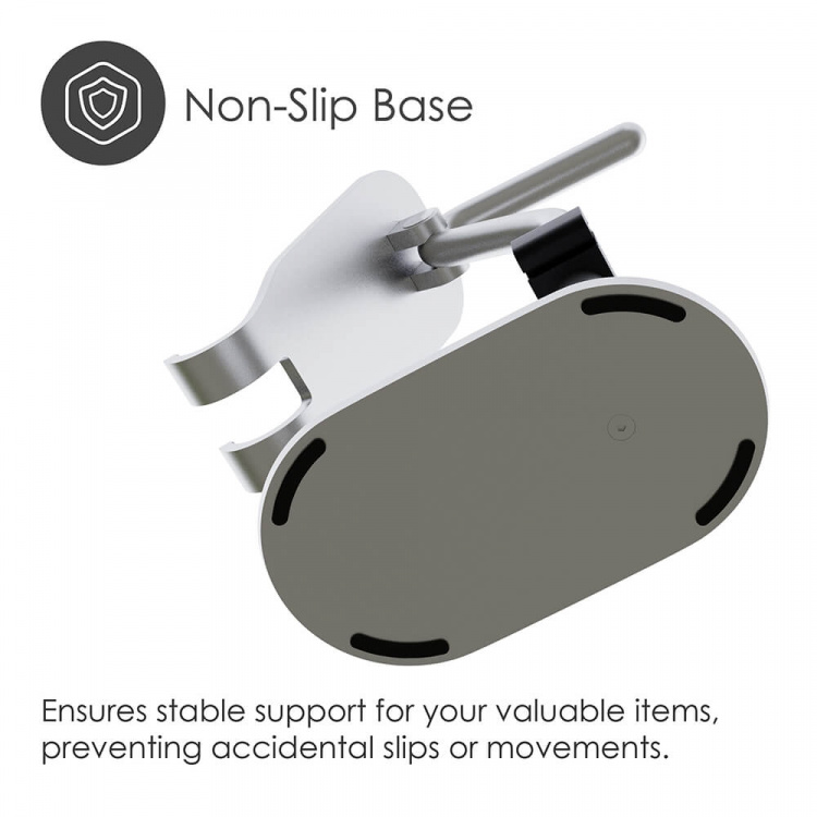 Desire2 Stander til Høretelefoner Mobiltelefon Sølv