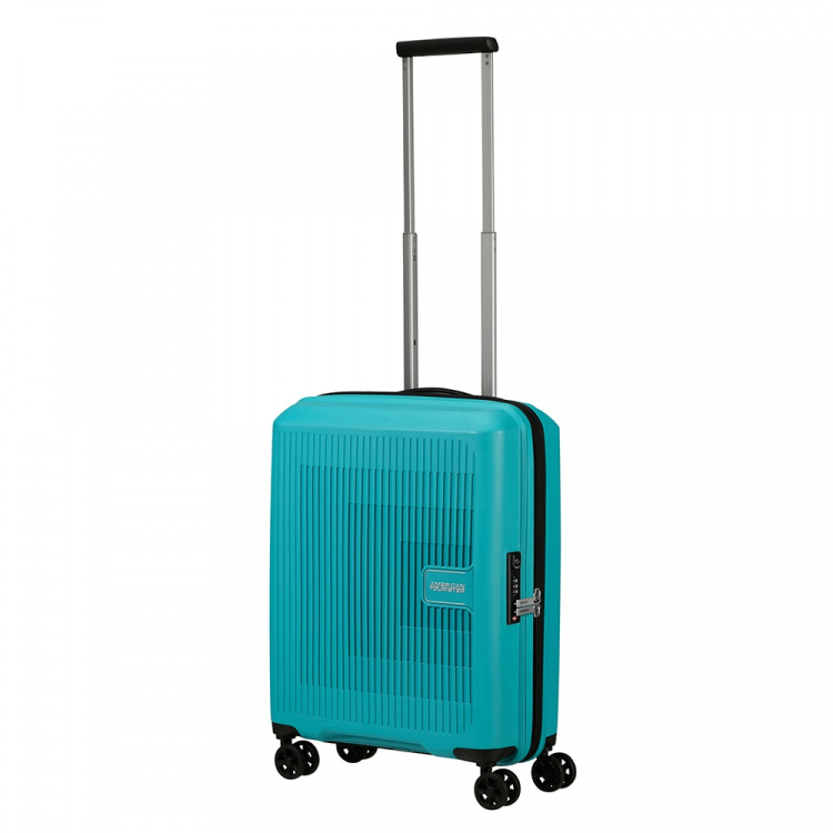 American Tourister Kabinekuffert AeroStep Spinner 55/20 Turquoise Tonic