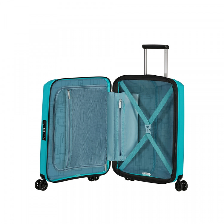 American Tourister Kabinekuffert AeroStep Spinner 55/20 Turquoise Tonic