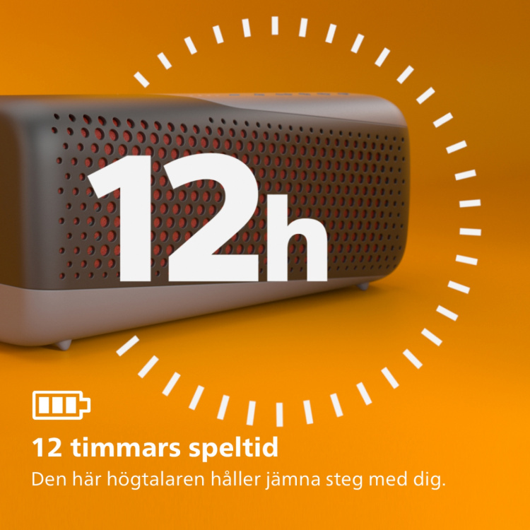 Philips GO Trådlös högtalare - TAS4807 Svart