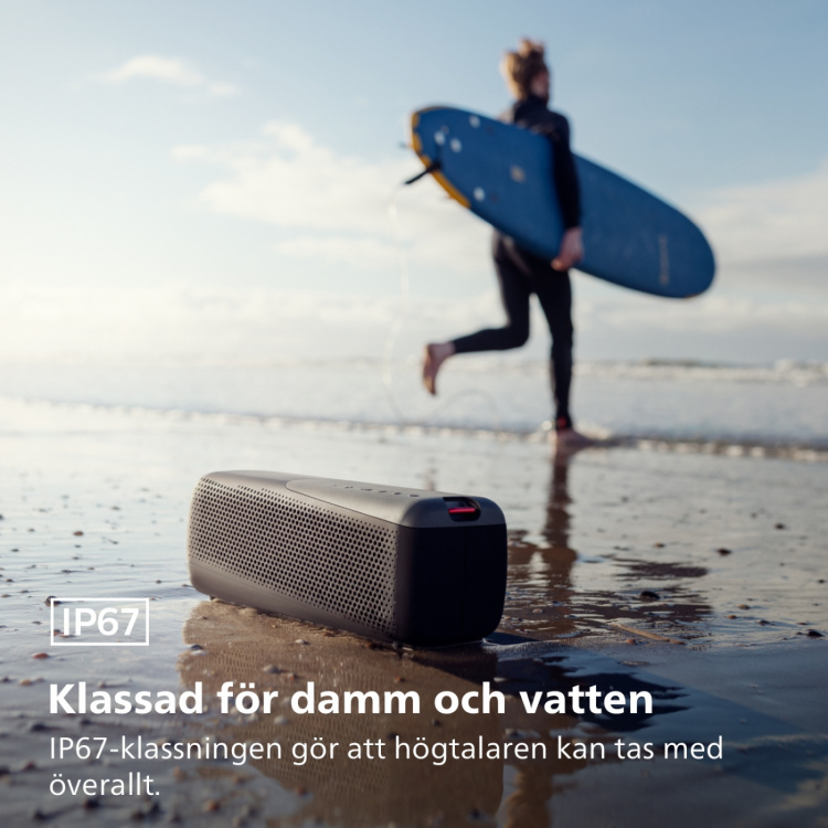 Philips GO Trådlös högtalare - TAS4807 Svart