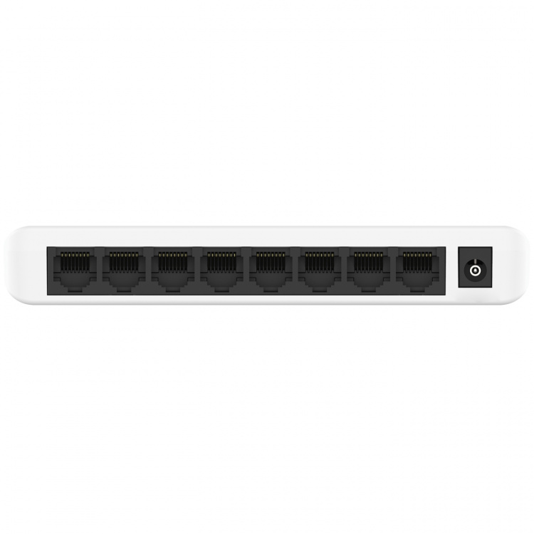 Strong 8-port Gigabitswitch Vit