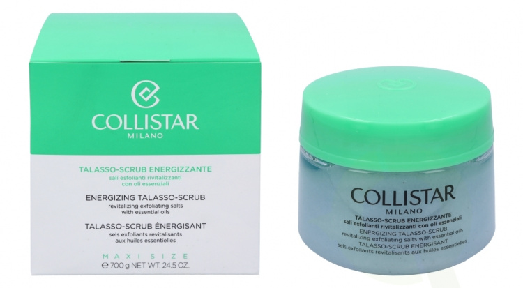 Collistar Energizing Talasso-Scrub 700 gr Revitalizing Exfoliating Salts With Essential Oils