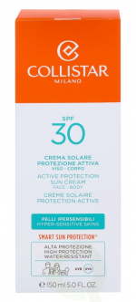 Collistar Active Protection Sun Cream Face-Body SPF30 150 ml