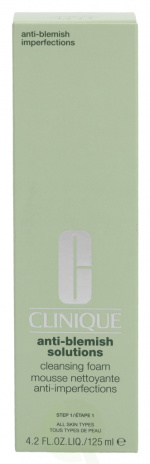 Clinique Anti-Blemish Solutions Cleansing Foam 125 ml All Skin Types