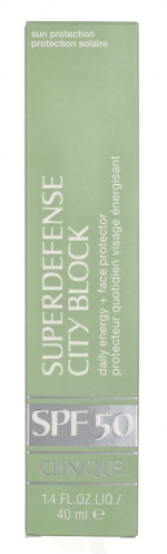 Clinique Superdefence City Block SPF50 Sun Cream 40 ml All Skin Types