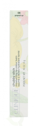 Clinique Chubby Stick Moisturizing Lip Colour Balm 3 gr #08 Graped-Up