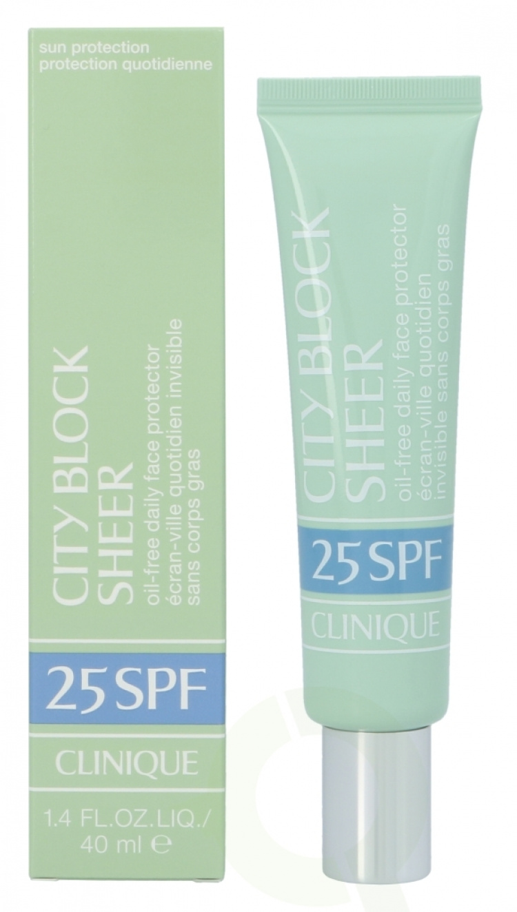 Clinique City Block Sheer SPF25 40 ml Sun Protection - All Skin Types - Oil-Free