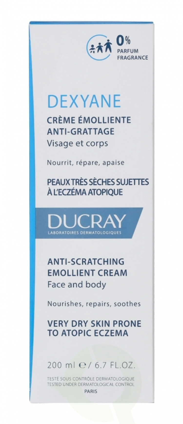 Ducray Dexyane Anti-Scratching Emolient Cream 200 ml