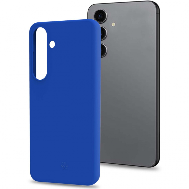 Celly Cromo Soft rubber case Galaxy S24 5G Blå