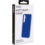 Celly Cromo Soft rubber case Galaxy S24 5G Blå