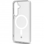 Celly Gelskinmag Magnetic TPU Cover Galaxy S24+ 5G Transparent