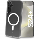 Celly Gelskinmag Magnetic TPU Cover Galaxy S24+ 5G Transparent