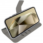 Celly Wally Wallet Case Galaxy S24 Ultra 5G Svart