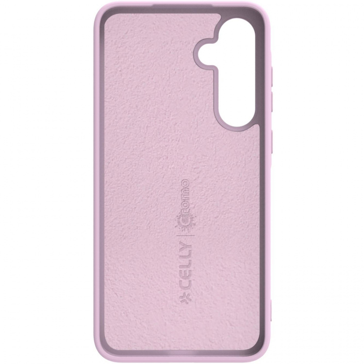 Celly Cromo Soft rubber case Galaxy A35 5G Rosa