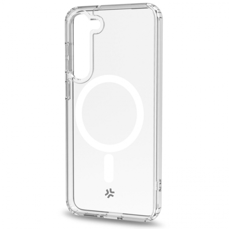 Celly Gelskinmag Magnetic TPU Cover Galaxy S23 5G / Enterprise Ed Transparent