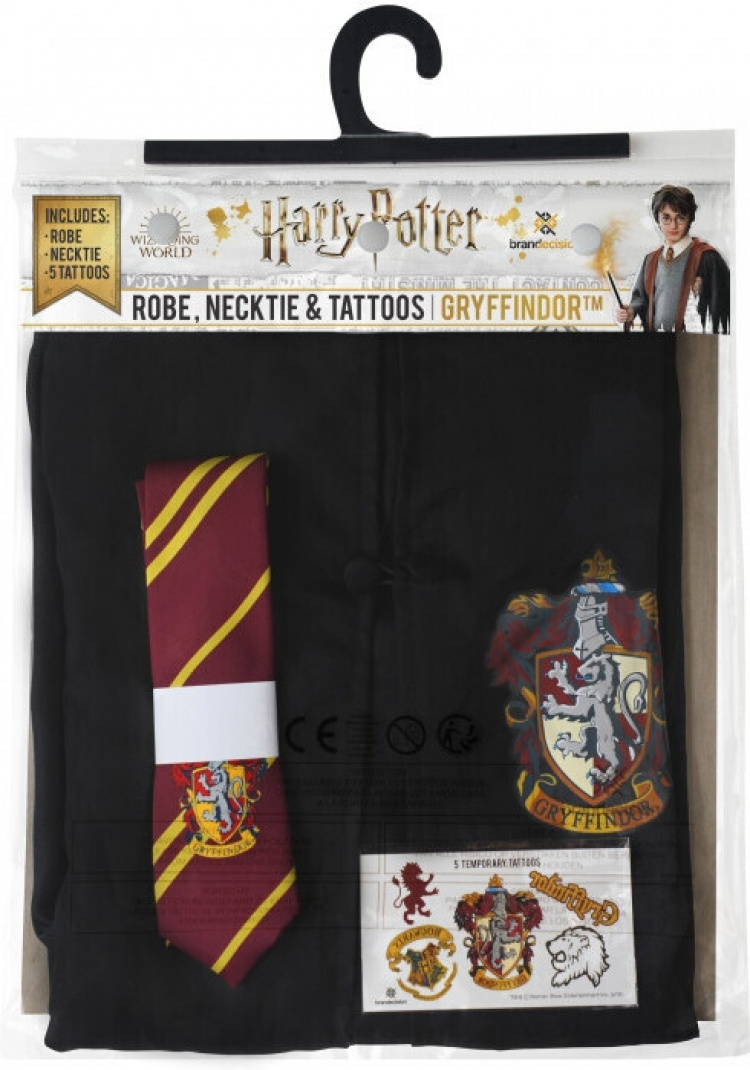Cinereplikor Harry Potter Gryffindor trollkarl, storlek S