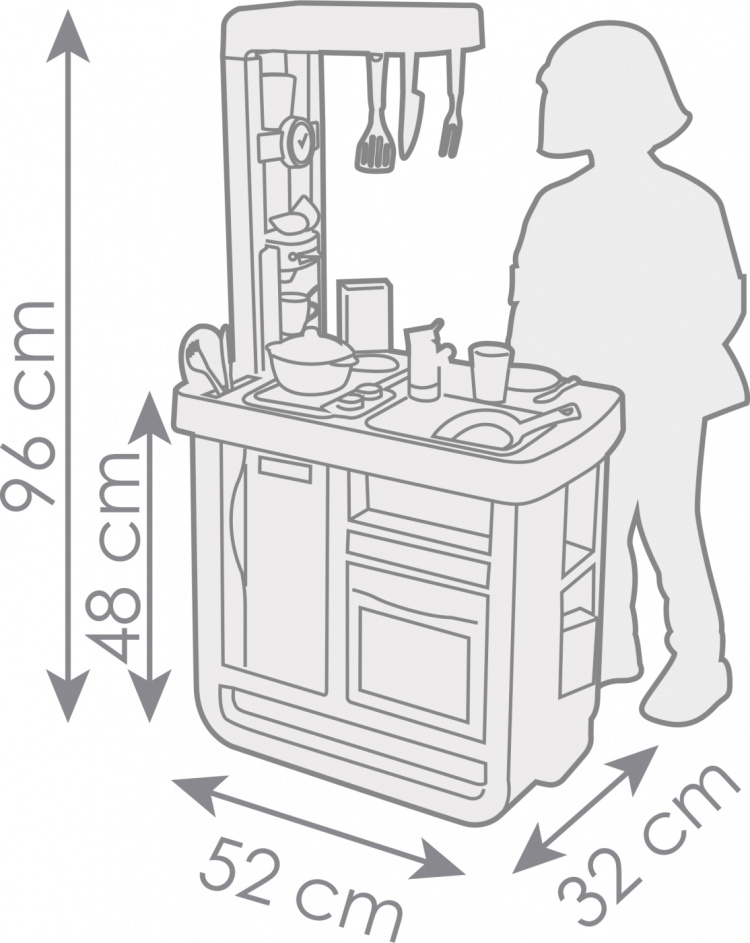 Smoby SAS Smoby Bon Appetit -leikkikeittiö