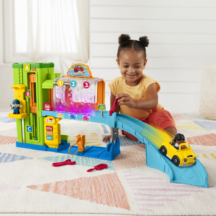 Fisher-Price Little People Bensinstation lekset
