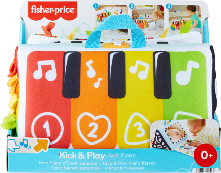 Fisher-Price Kick & Play Soft Piano - första piano