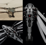 LEGO Icons 10327 - Dune Atreides Royal Ornithopter LEGO Icons 10327 - Dune Atreides Royal Ornithopter