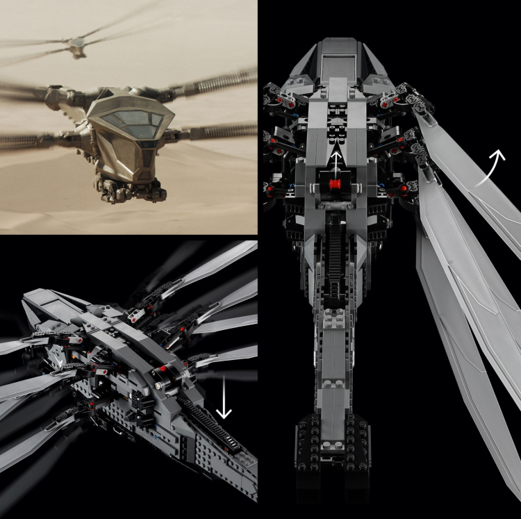 LEGO Icons 10327 - Dune Atreides Royal Ornithopter LEGO Icons 10327 - Dune Atreides Royal Ornithopter