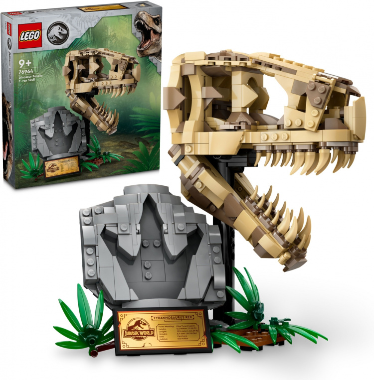 LEGO Jurassic World 76964 - Dinosaur Fossils: T. rex Skull LEGO Jurassic World 76964 - Dinosaur Fossils: T. rex Skull