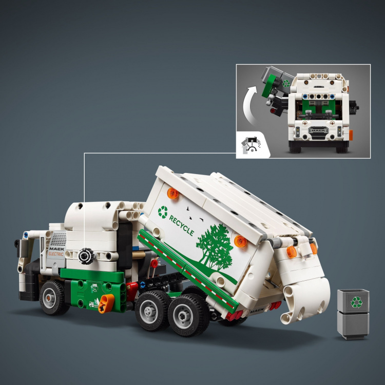LEGO Technic 42167 - Mack® LR Electric Garbage Truck LEGO Technic 42167 - Mack® LR Electric Garbage Truck