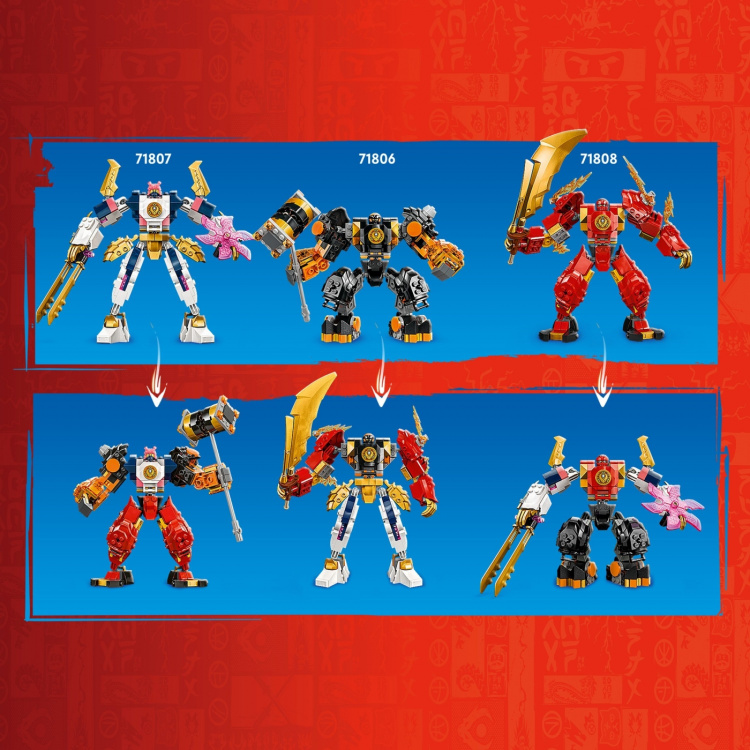 LEGO Ninjago 71807 - Sora\'s Elemental Tech Mech LEGO Ninjago 71807 - Sora\'s Elemental Tech Mech