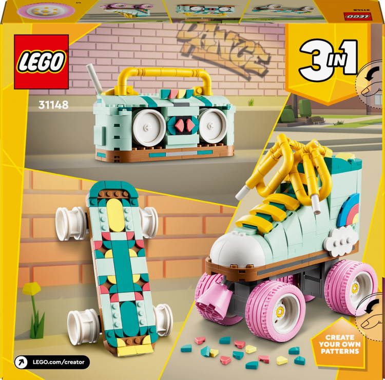 LEGO Creator 31148 - Retro Roller Skate LEGO Creator 31148 - Retro Roller Skate